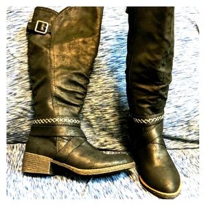 Western Heeled Boots